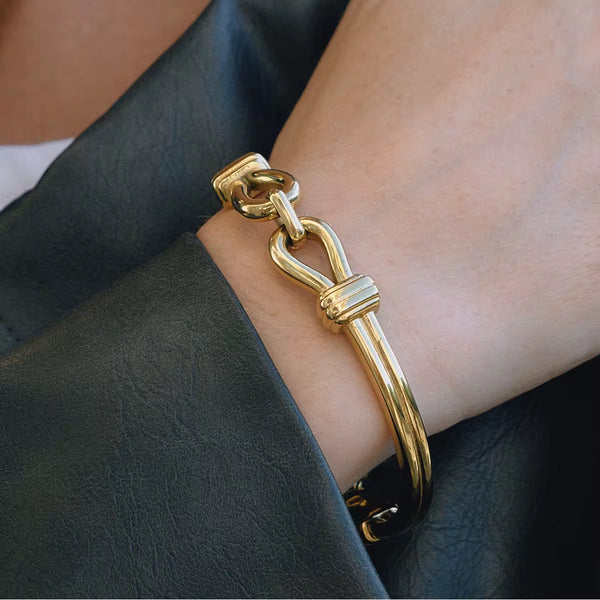 Golden Knot Cuff