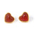 Crimson Heart Studs