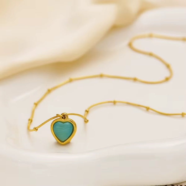 Coeur Bleu Necklace