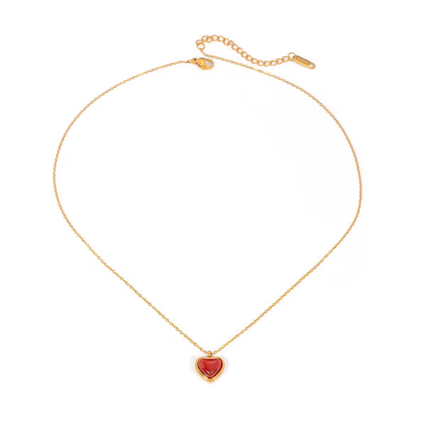 Crimson Heart Necklace