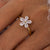 Blooming Crystal Petal Ring