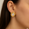 Opulent Edge Earrings