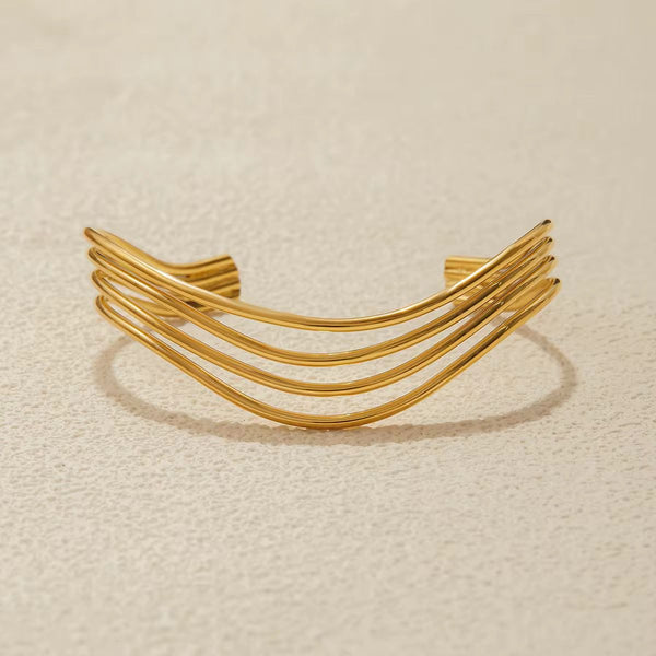 Golden Flow Cuff