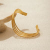 Golden Flow Cuff
