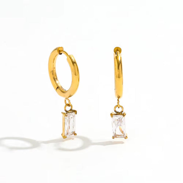 Crystal Drop Earrings