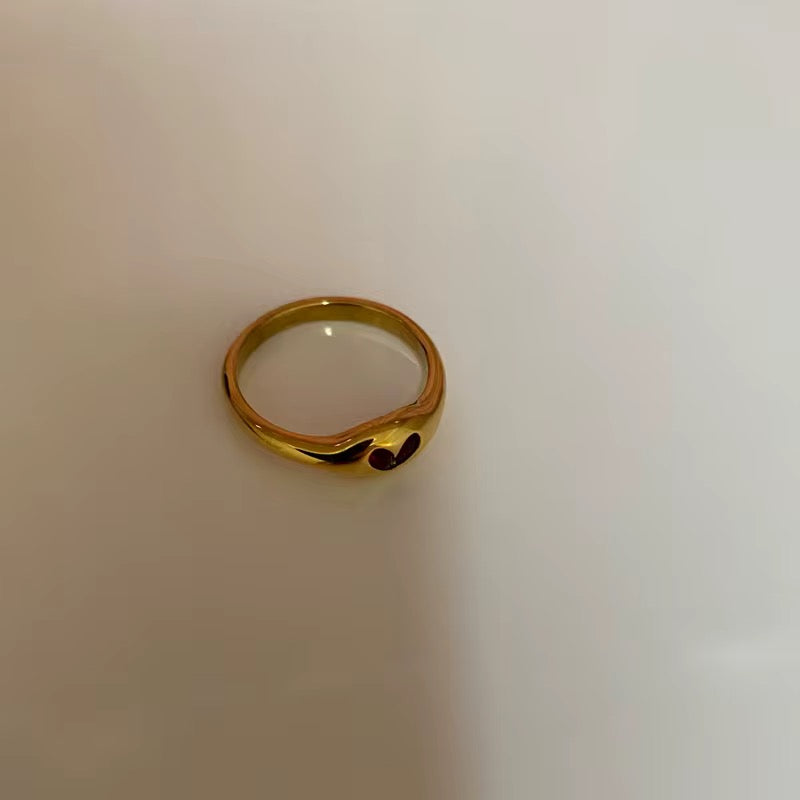 Crimson Heart Ring