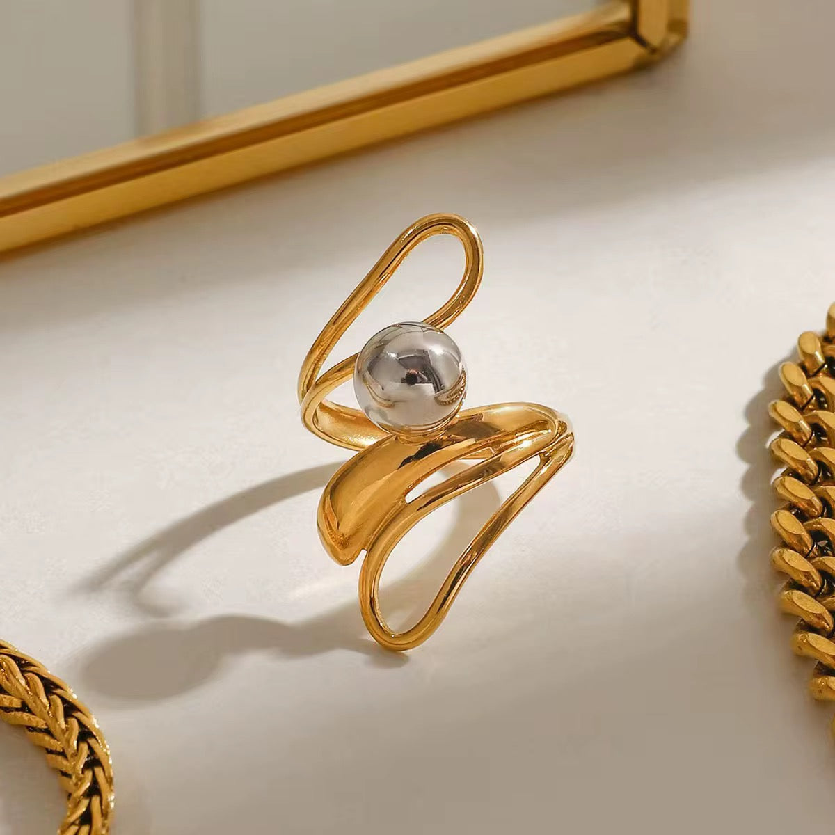 Celeste Flow Ring