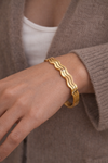 Serene Wave Bangle