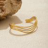 Golden Flow Cuff