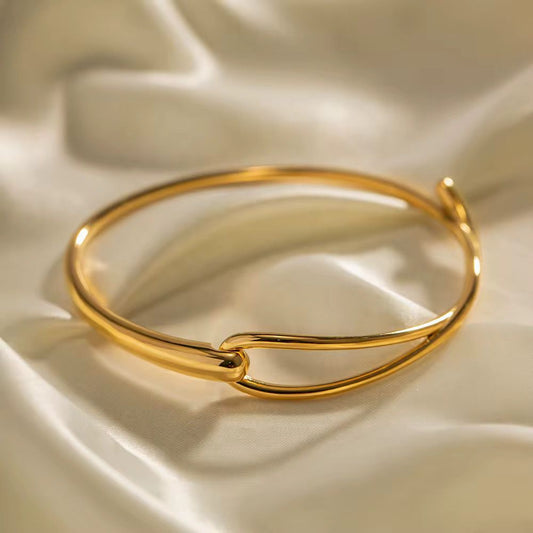 Eclipse Twist Bangle