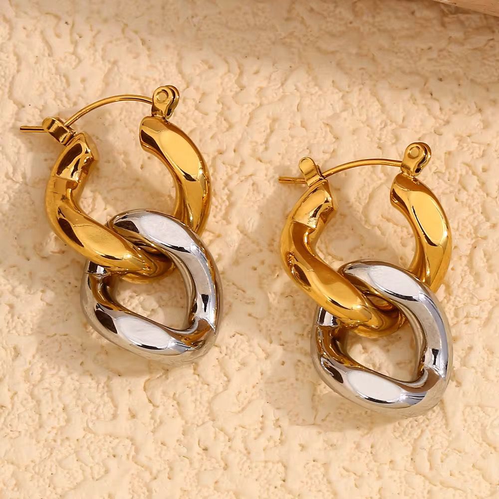 Bianca Link Hoops