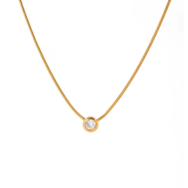 Lumi Solitaire Necklace