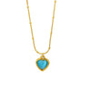 Coeur Blue Necklace