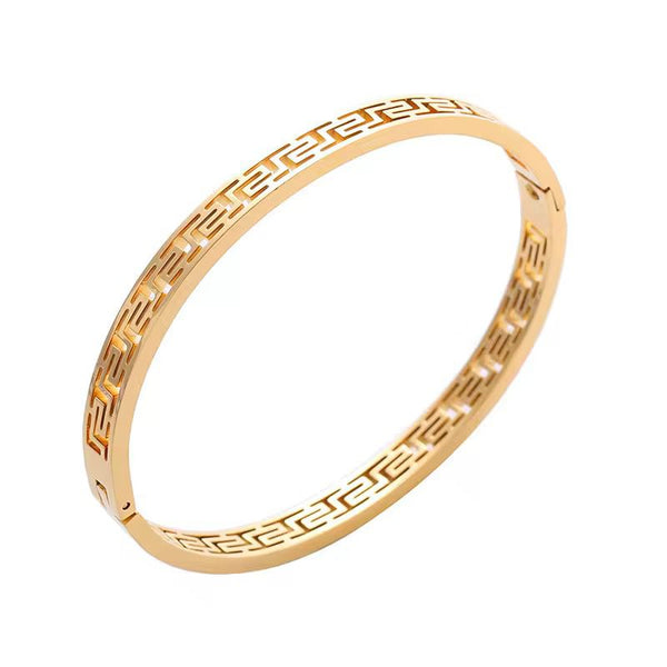 Golden Maze Classic Bangle